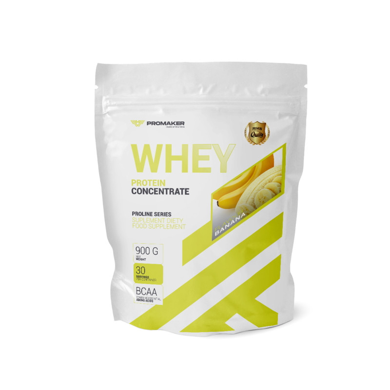 PROMAKER Creative Sport Nutrition Odżywka Białkowa Koncentrat Promaker Whey Protein Proline WPC 900g