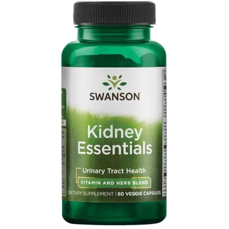 Swanson Health Products Wsparcie Nerek Kompleks Swanson Kidney Essentials 60vkaps