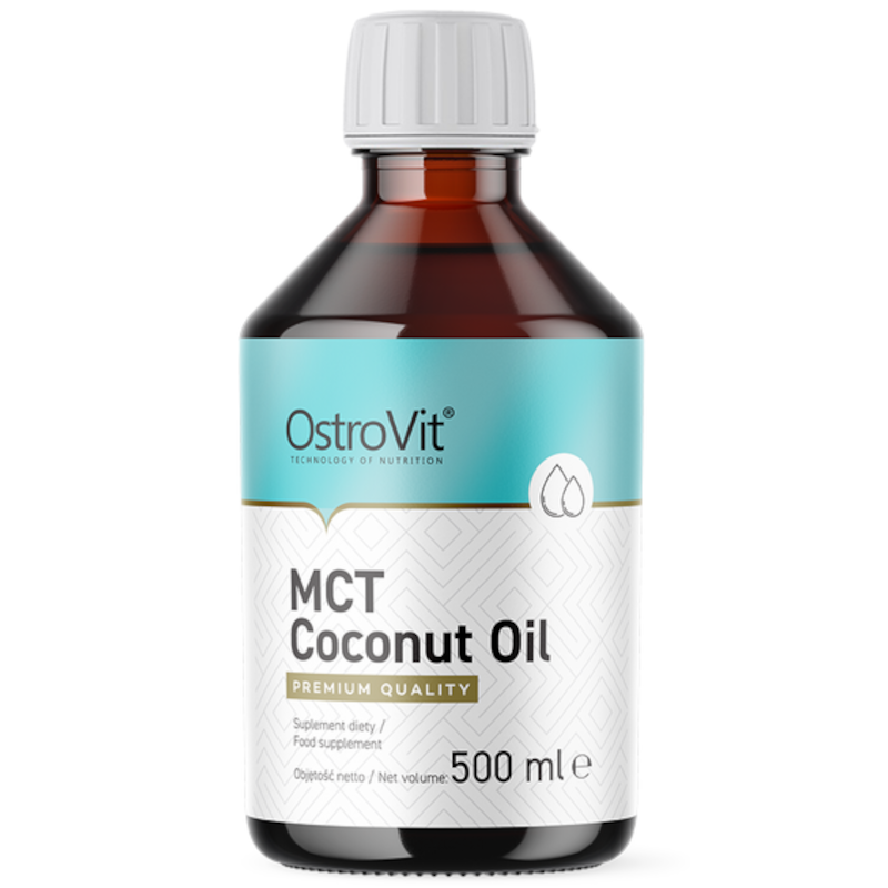 OstroVit Zdrowe Tłuszcze Olej MCT Ostrovit MCT Coconut Oil 500ml