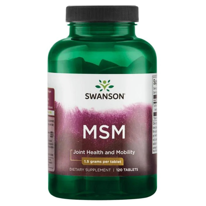 Swanson Health Products Regeneracja Stawów MSM Swanson MSM 120kaps