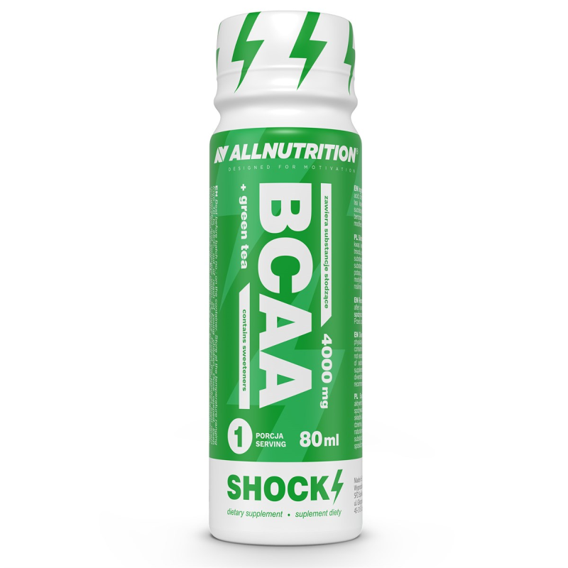 ALLNUTRITION Aminokwasy BCAA Allnutrition Bcaa Shock + Green Tea 80ml