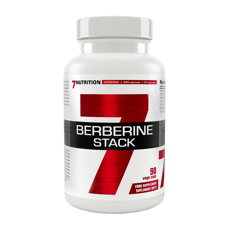 Фото - Вітаміни й мінерали 7 Nutrition Trawienie Berberyna 7Nutrition Berberine Stack 90vkaps 