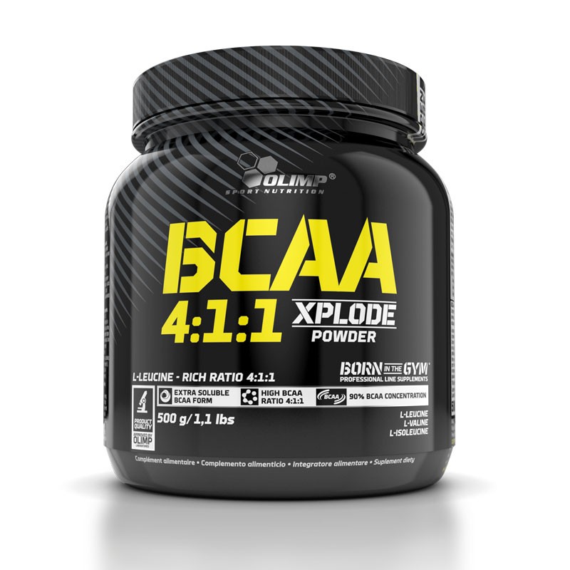 OLIMP Sport Nutrition Aminokwasy BCAA Olimp BCAA Xplode Powder 4:1:1 500g