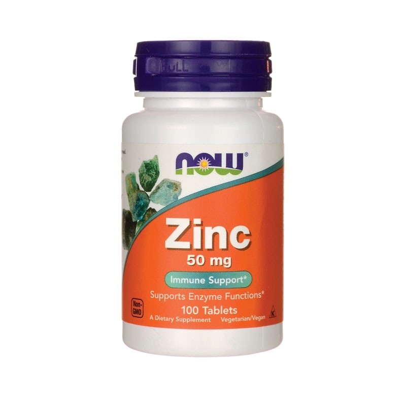 NOW Foods Zinc Cynk 50 mg 100 tab