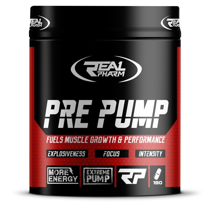 Real Pharm Pre Pump 180 tab. Real Pharm Pre Pump 180 tab.