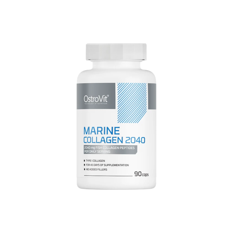 Фото - Вітаміни й мінерали OstroVit Regeneracja Stawów Kompleks  Marine Collagen 2040mg 90kaps 