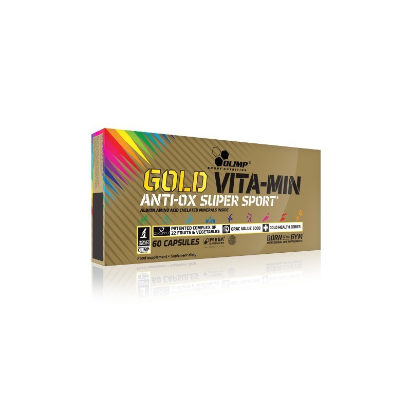 OLIMP Gold Vita-MIN anti-OX Super Sport 60kaps OLIMP Gold Vita-MIN anti-OX Super Sport 60kaps