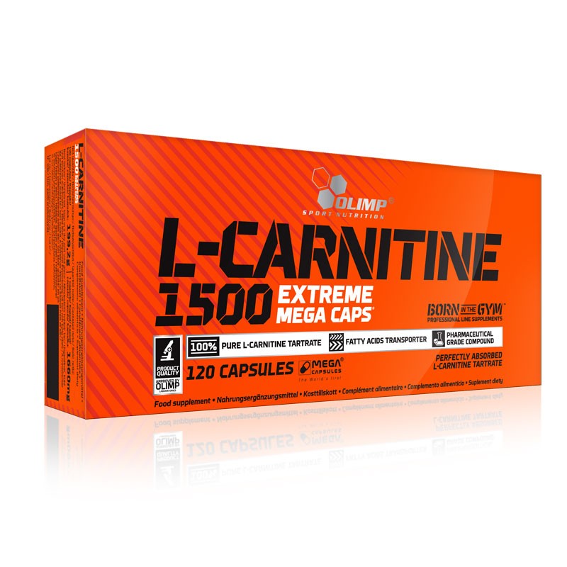OLIMP Sport Nutrition Odchudzanie L-karnityna Olimp L-Caranitine 1500 Extreme 120kaps