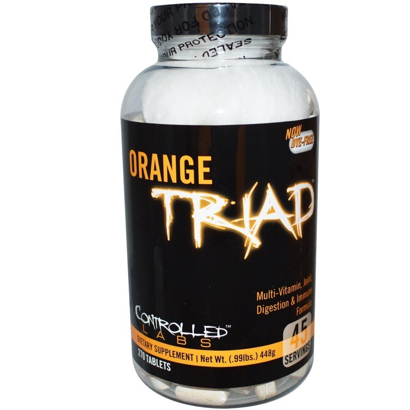 Controlled Labs - Orange Triad - 270 tab Controlled Labs - Orange Triad - 270 tab