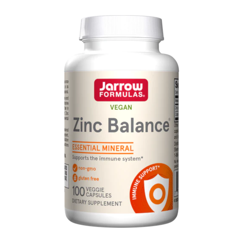 Фото - Вітаміни й мінерали Jarrow Formulas Minerały Cynk  Zinc Balance 100kaps 