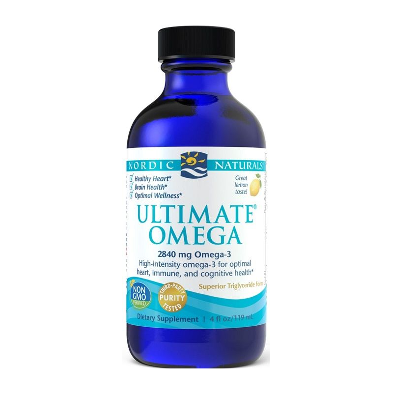 Фото - Вітаміни й мінерали Nordic Naturals Kwasy Tłuszczowe Omega  Ultimate Omega 2840mg 237ml Cytrynowy 