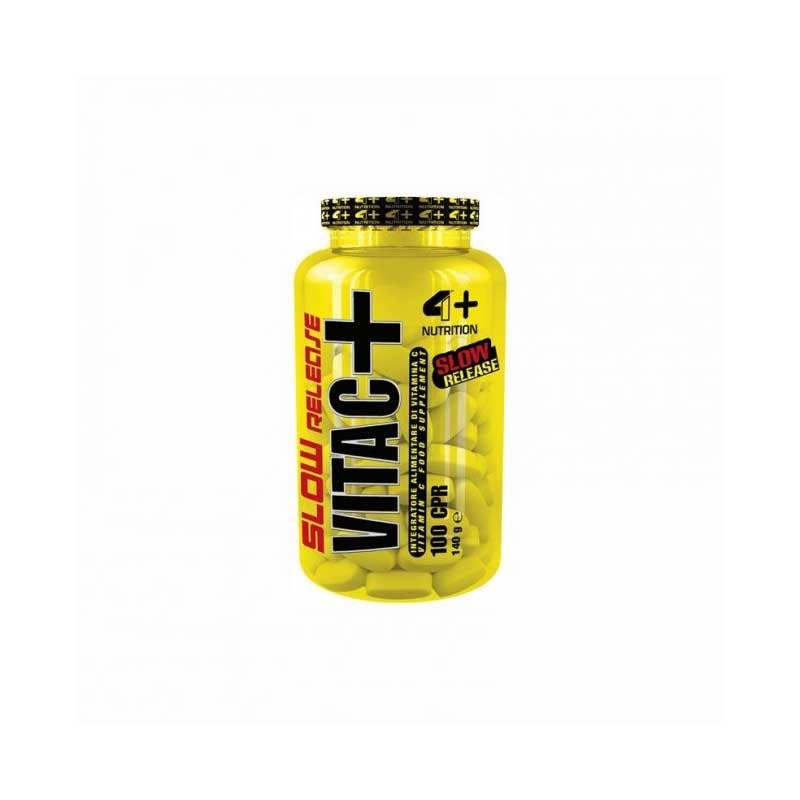 4+ Nutrition Vita C+ Slow Release 100 tabl. 4+ Nutrition Vita C+ Slow Release 100 tabl.
