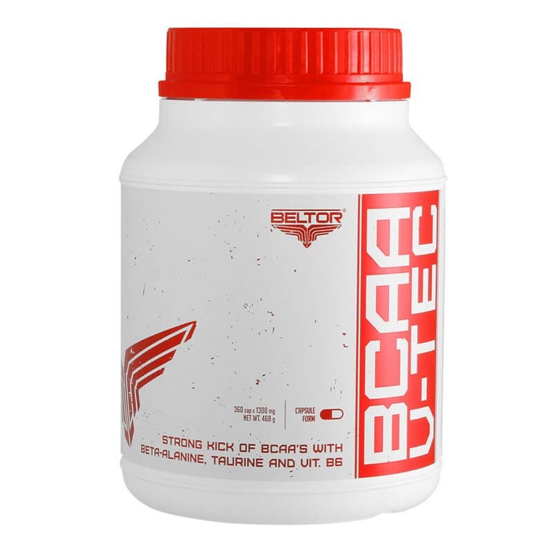 Aminokwasy BCAA V-Tec 280caps Beltor Aminokwasy BCAA V-Tec 280caps Beltor
