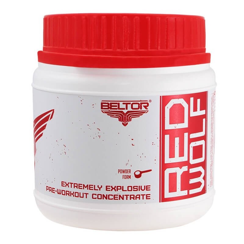 Suplement przedtreningowy Red Wolf 180g Beltor Suplement przedtreningowy Red Wolf 180g Beltor