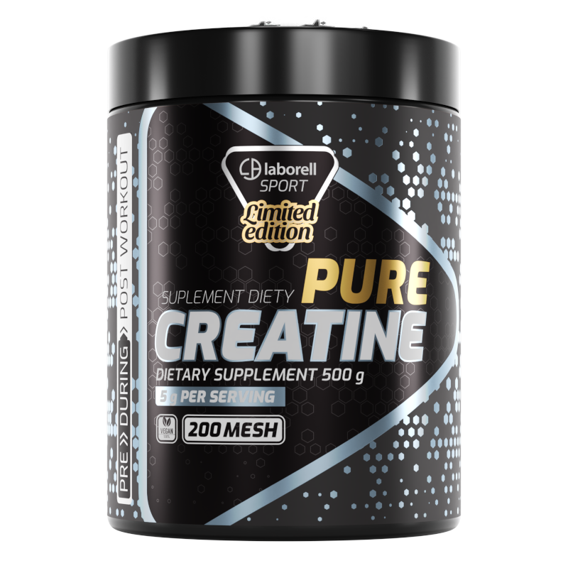 Zdjęcia - Kreatyna  Monohydrat Laborell Creatine Pure 500g