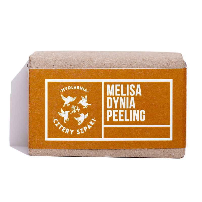 Zdjęcia - Mydło Kosmetyki Naturalne 4 Szpaki  Melisa Dynia Peeling 110g