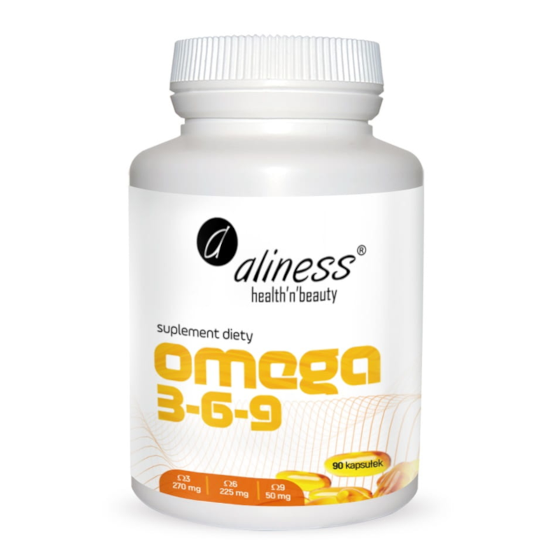 Фото - Вітаміни й мінерали Aliness Kwasy Tłuszczowe Omega  Omega 3-6-9 90kaps 