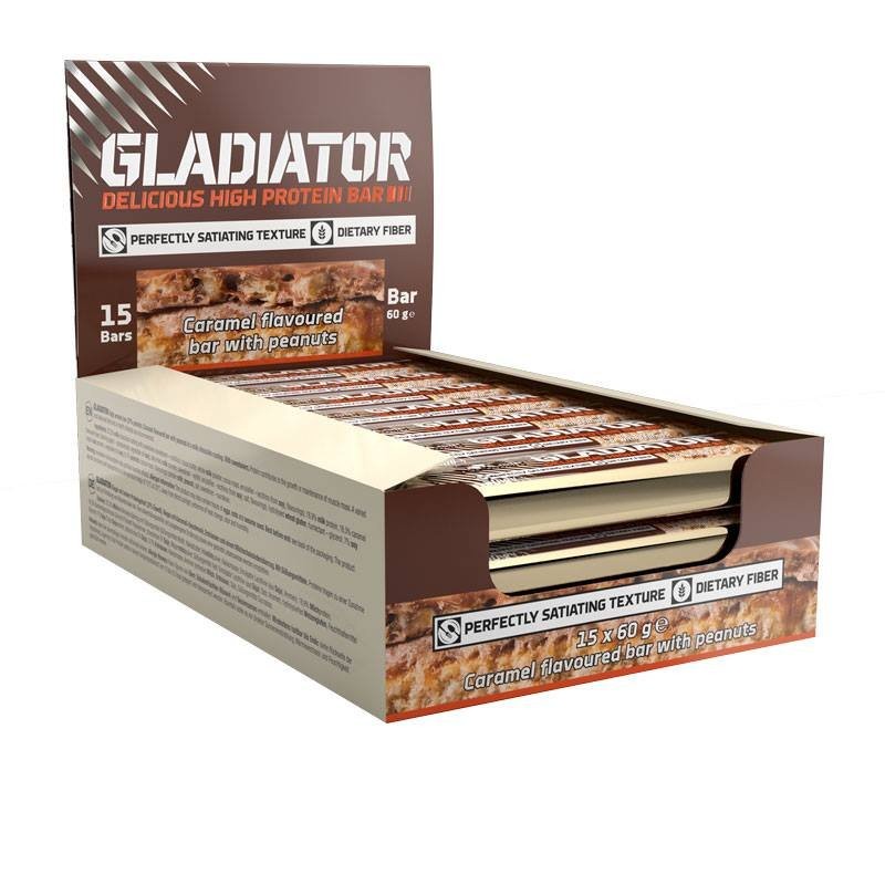 OLIMP Gladiator High Protein Bar 15x60g OLIMP Gladiator High Protein Bar 15x60g
