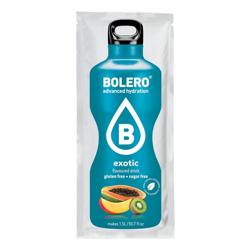 BOLERO INSTANT DRINK - SŁODZONE STEVIĄ (SASZETKA) - 9G BOLERO INSTANT DRINK - SŁODZONE STEVIĄ (SASZETKA) - 9G