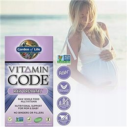 Witaminy Garden of Life Vitamin Code RAW Prenatal 180 vege caps dla kobiet w ciąży
