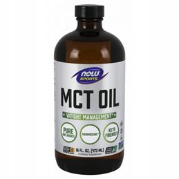 Olej MCT NOW FOODS MCT Oil Pure Liquid 473 ml