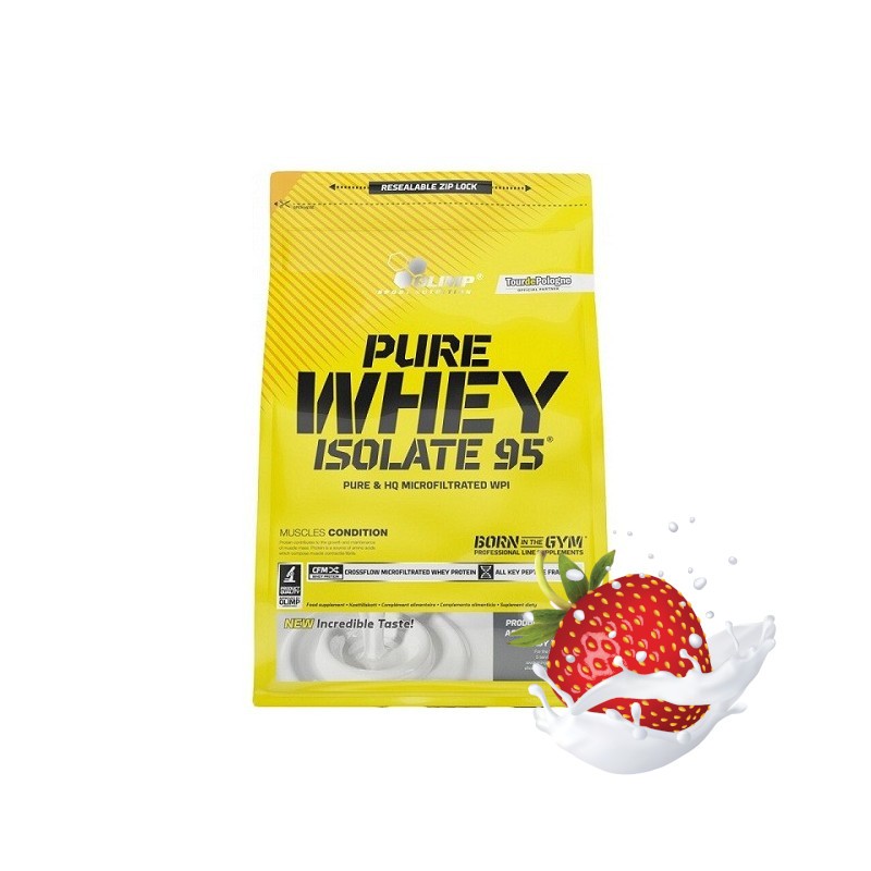 Odżywka białkowa OLIMP Pure Whey Isolate 95 1800g folia zip Odżywka białkowa OLIMP Pure Whey Isolate 95 1800g folia zip