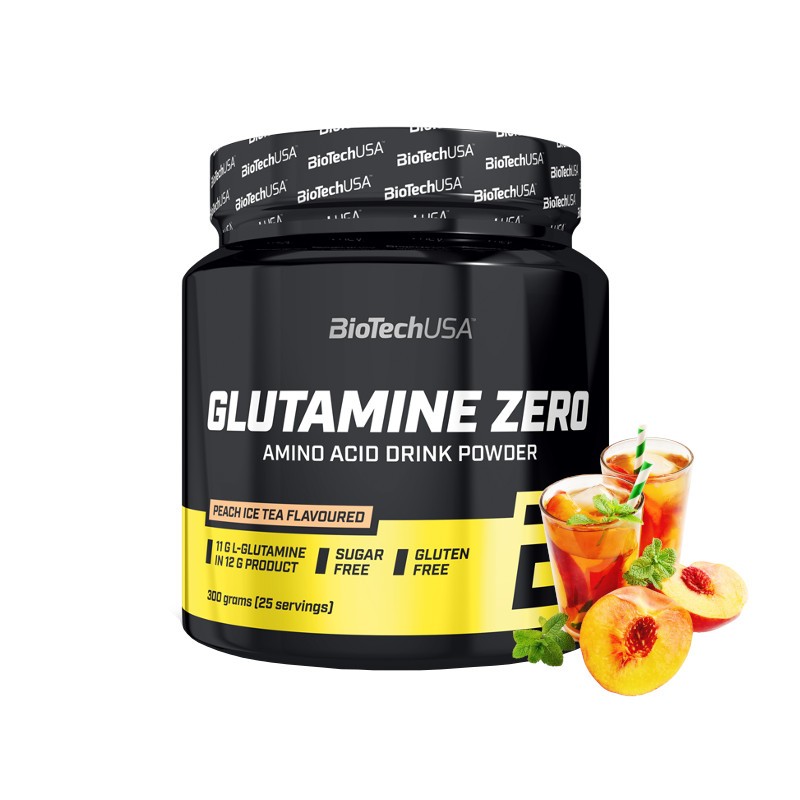 Aminokwasy BioTechUSA Glutamine Zero 300g Aminokwasy BioTechUSA Glutamine Zero 300g