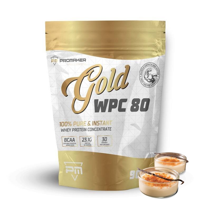 Odżywka białkowa PROMAKER Gold WPC80 900g