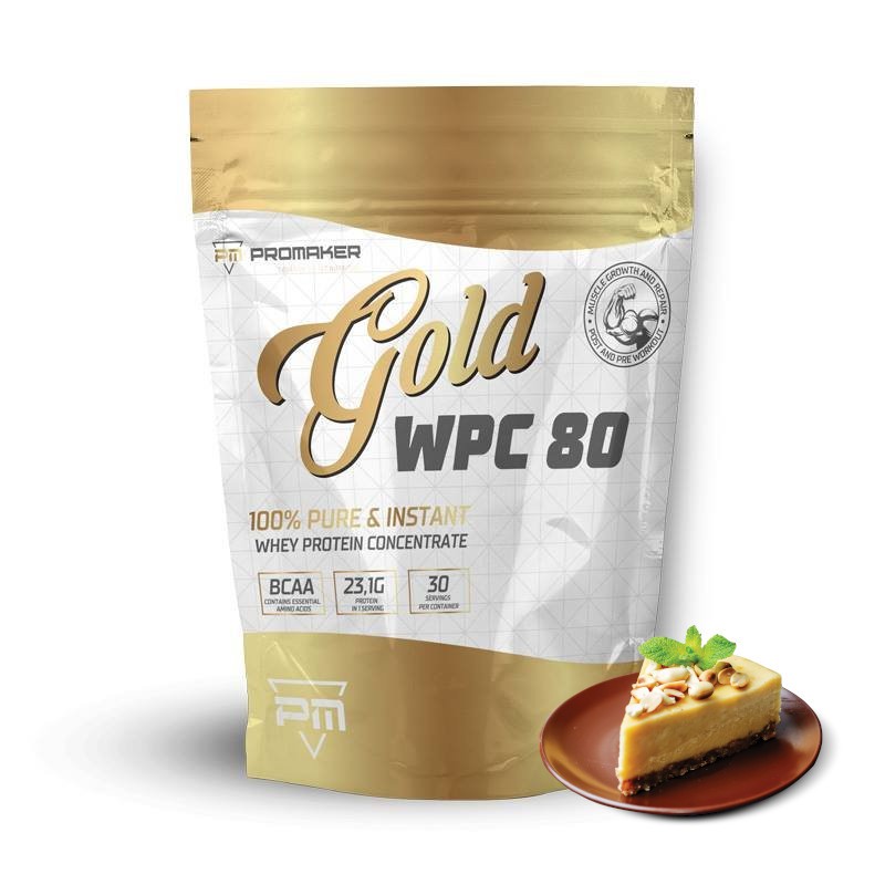 Odżywka białkowa PROMAKER Gold WPC80 900g