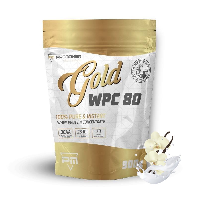 Odżywka białkowa PROMAKER Gold WPC80 900g