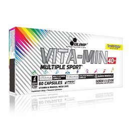 Kompleks witamin i minerałów Olimp VITA-MIN MULTIPLE SPORT 40+ 60 kaps