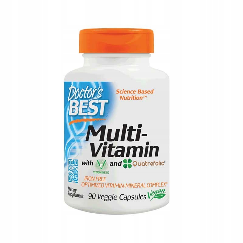 Witaminy DOCTOR'S BEST Multi-Vitamin 90 vkaps Witaminy DOCTOR'S BEST Multi-Vitamin 90 vkaps
