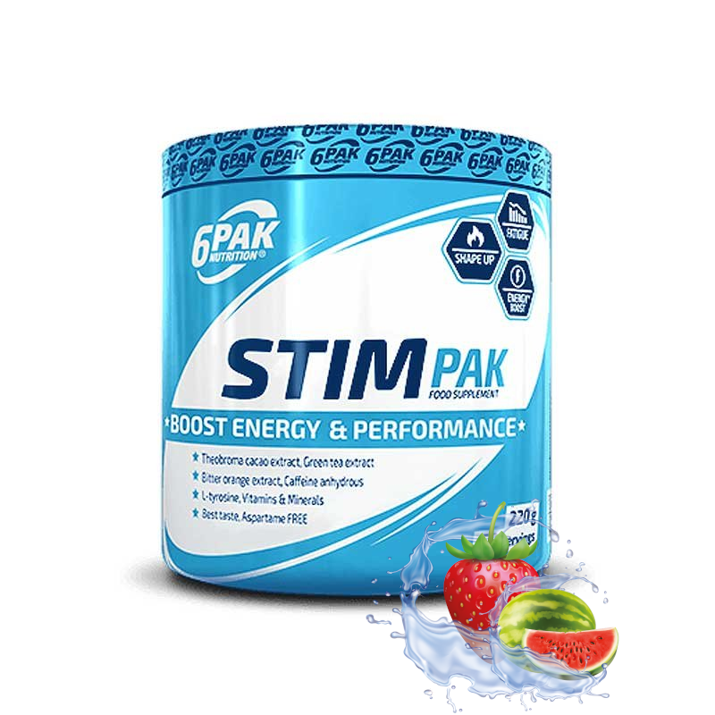6PAK Nutrition Stim pak 220g 6PAK Nutrition Stim pak 220g