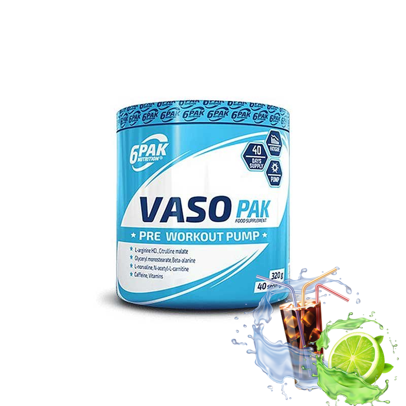 6PAK Nutrition Vaso Pak 320g 6PAK Nutrition Vaso Pak 320g