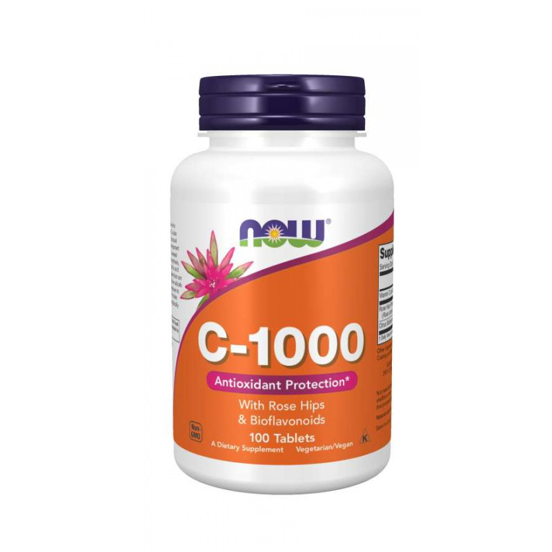 NOW Foods Witaminy C Now Foods Vitamin C-1000 Bioflavonoids 100tab