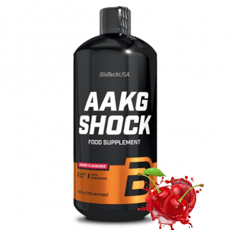 Suplement pompujący BIOTECHUSA AAKG Shock 1000ml Suplement pompujący BIOTECHUSA AAKG Shock 1000ml