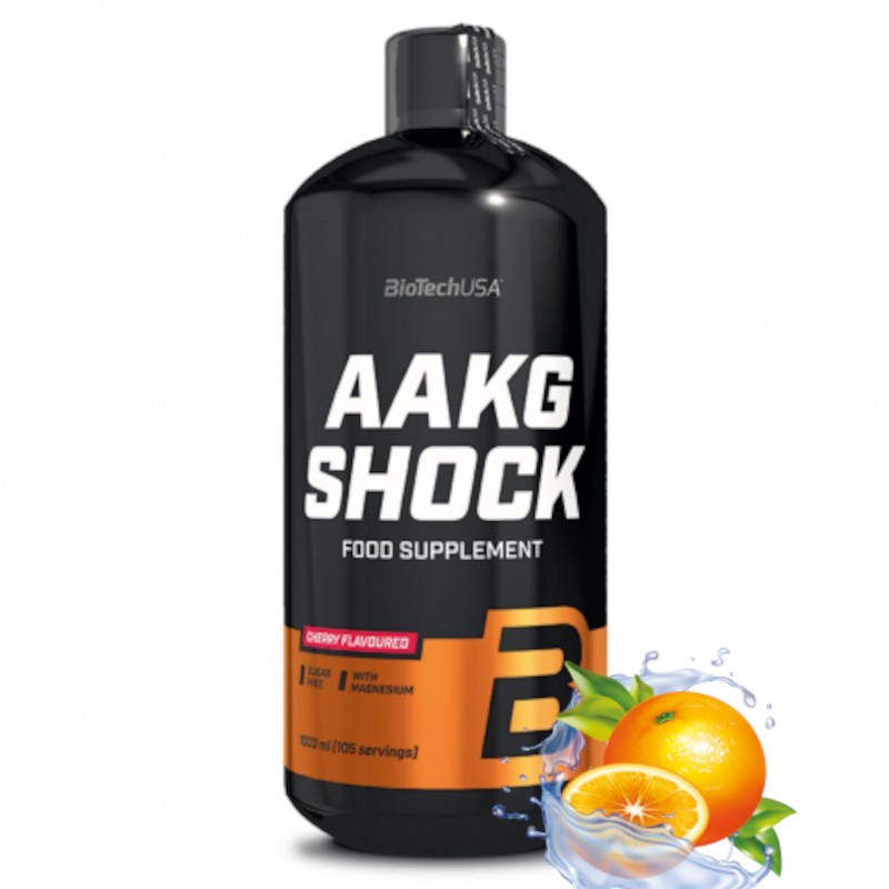 Suplement pompujący BIOTECHUSA AAKG Shock 1000ml Suplement pompujący BIOTECHUSA AAKG Shock 1000ml