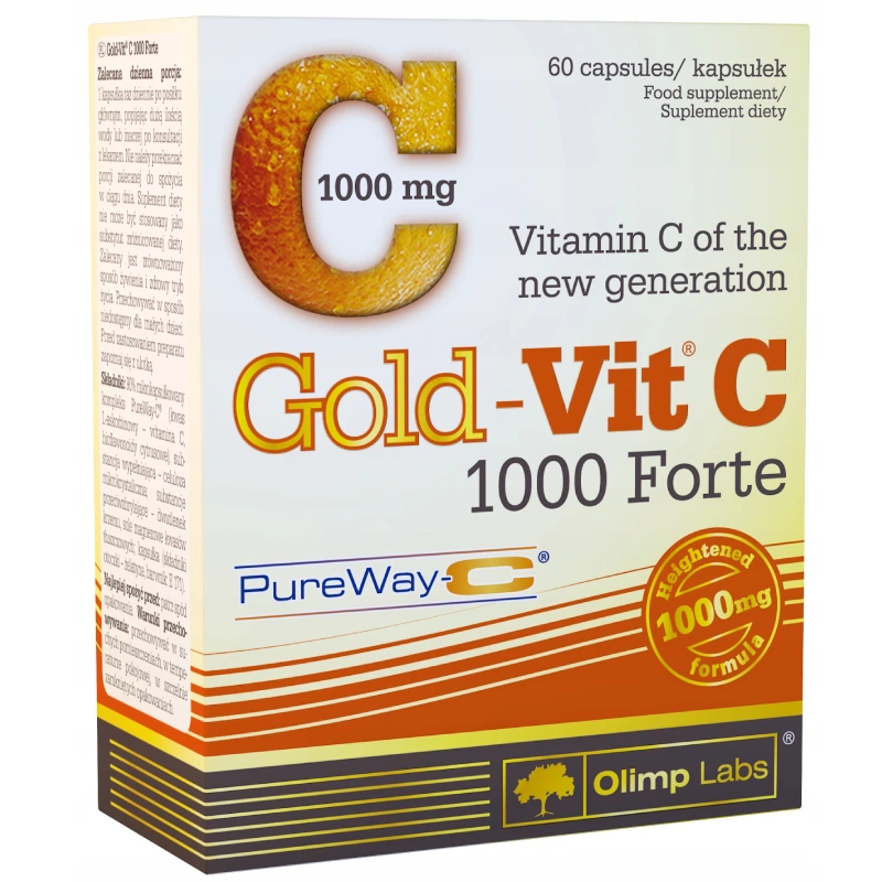 OLIMP Sport Nutrition Witaminy C Olimp Gold-Vit C 1000 mg Forte 60kaps