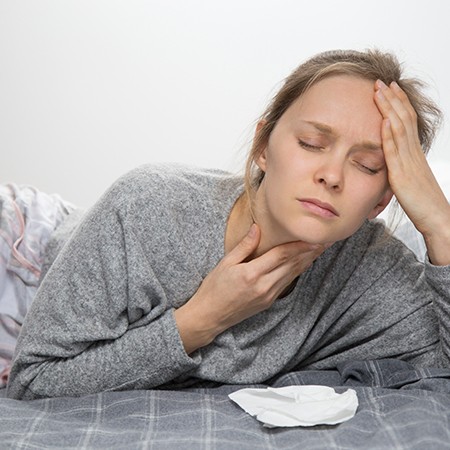 geranium można stosować przy bólu gardła