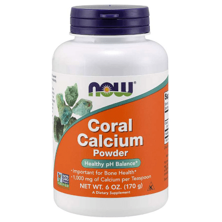 Minerały - Now Foods Coral Calcium powder 170g