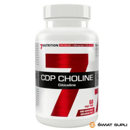 Pamięć i Koncentracja Cytykolina 7Nutrition CDP Choline 60vkaps
