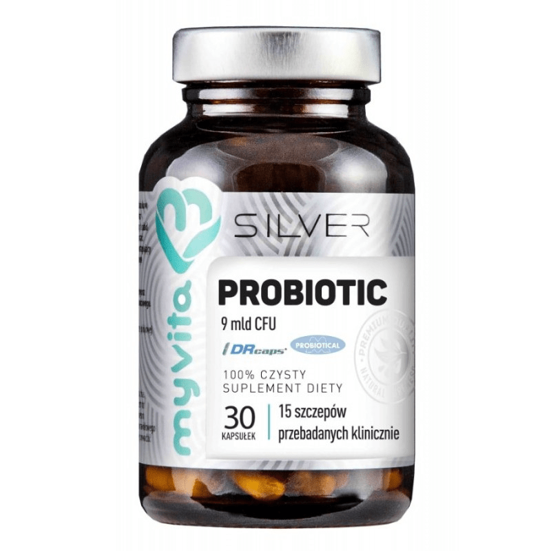 Probiotyki - MyVita Silver Pure 100% Probiotyk 9mld 30kaps