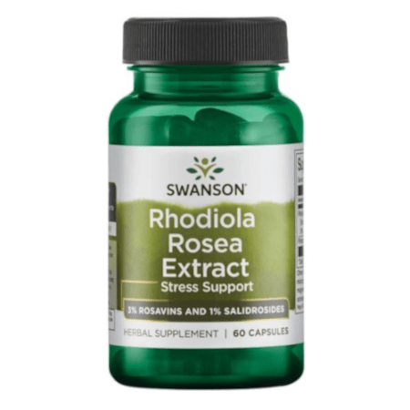 Adaptogen Swanson Rhodiola Rosea Extract 60kaps
