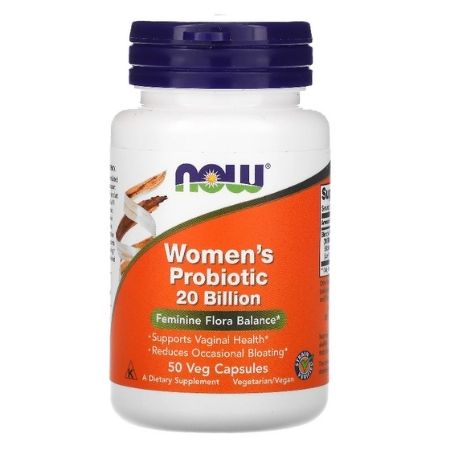 Wsparcie Jelit Probiotyki dla Kobiet Now Foods Women's Probiotic 20bilion 50vkaps