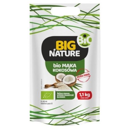 Zdrowa Żywność Mąka Big Nature Mąka Kokosowa BIO 1100g
