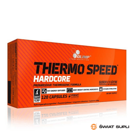 Odchudzanie Spalacz Tłuszczu Olimp Thermo Speed Hardcore 120kaps
