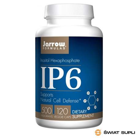 Pamięć i Koncentracja Inositol Jarrow Formulas IP6 500 mg 120kaps
