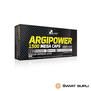 Suplement Przedtreningowy Arginina Olimp Argi Power 1500 120kaps
