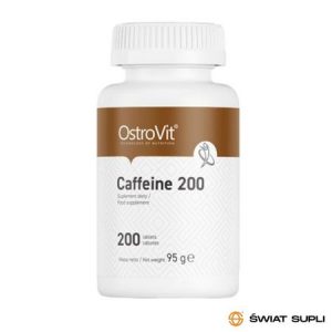 Suplement Energetyczny Kofeina Ostrovit Caffeine 200 200tab
