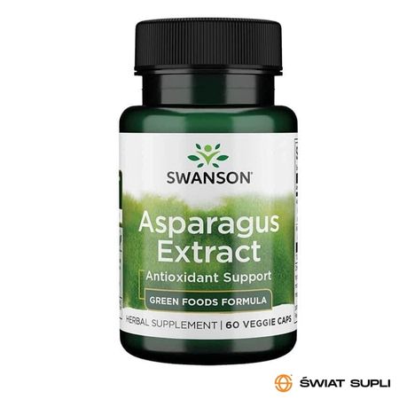 Asparagus Extract Swanson dostępny na stronie sklepu świat supli
